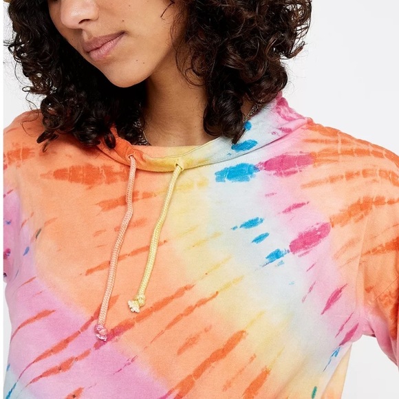 Urban Outfitters‎ Buster Tie-Dye Drawstring Hem Sweatshirt​​ - Picture 2 of 7